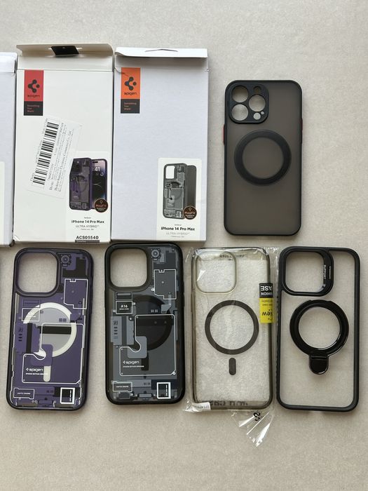 Capas spigen iphone 14 Pro Max como novas