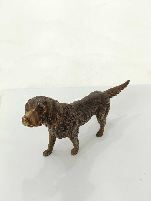 Escultura de cão Setter