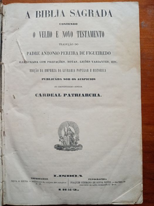 A Bíblia Sagrada (1852)