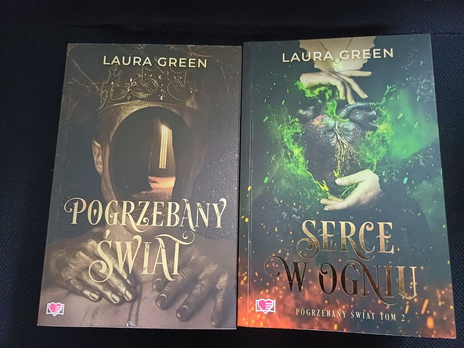 Seria książek Pogrzebany świat L. Green 2 tomy