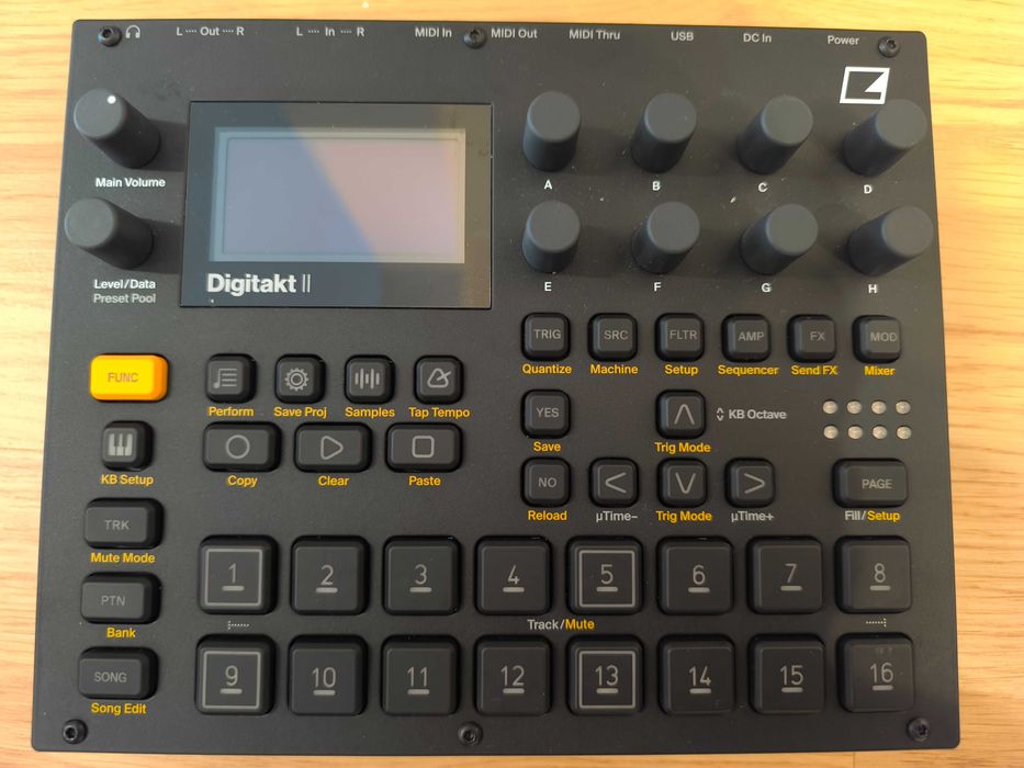 Elektron Digitakt II - Drum Machine / Sequenciador