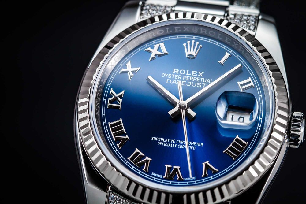 Zegarek Rolex Datejust 36mm z diamentami