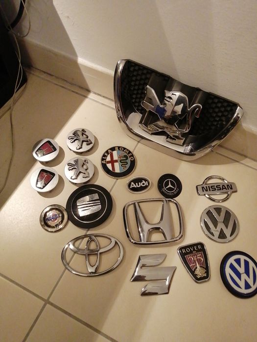 Vários Símbolos para várias marcas