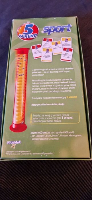 5 sekund sport gra
