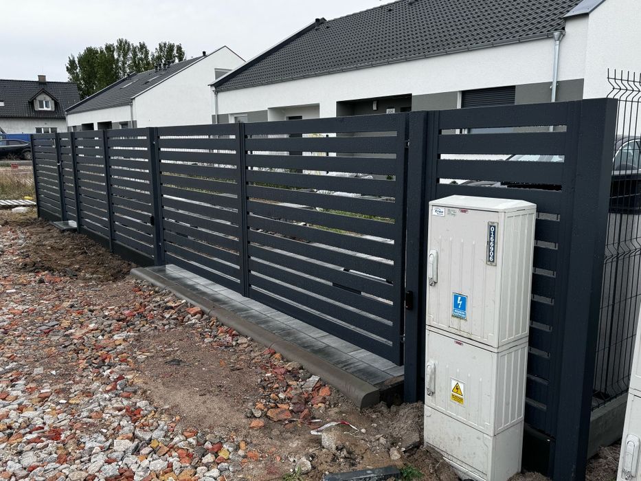 Ogrodzenia panelowe 3d 2d Palisada