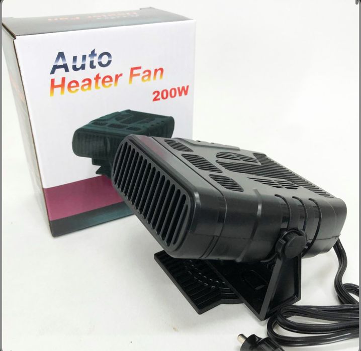 Автомобільний тепловентилятор, дуйка для авто, універсальний обігрівач