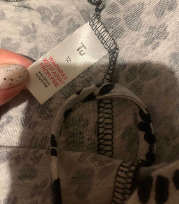 Милая пижама/домашний костюм с собачкой TU Англия р.М/L в идеале