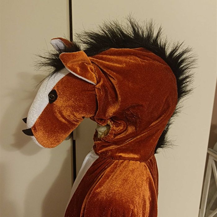 Kostium przebranie KOŃ KONIA ŹREBAK strój karnawałowy 86/92 (229)