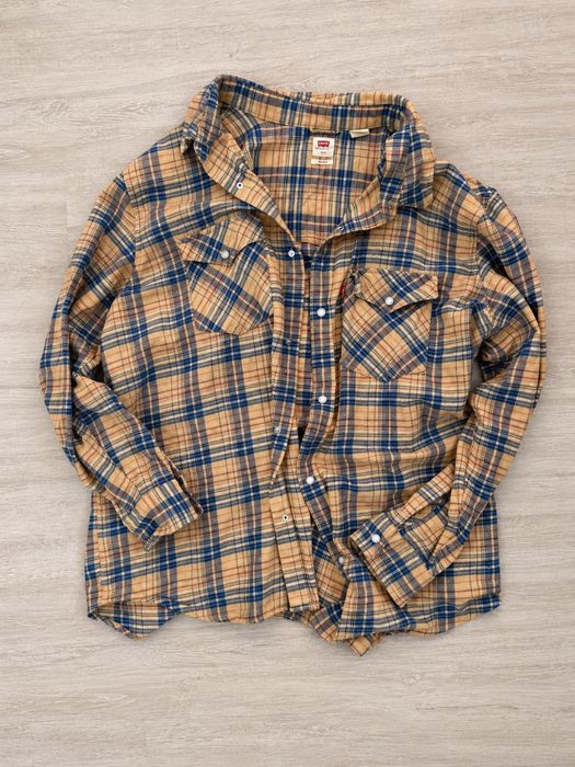 Нова Базова сорочка у клітинку levi’s