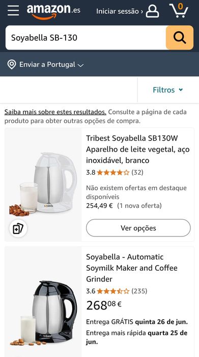 Máquina para fazer Leites Bebidas Vegetais Soyabella SB-130