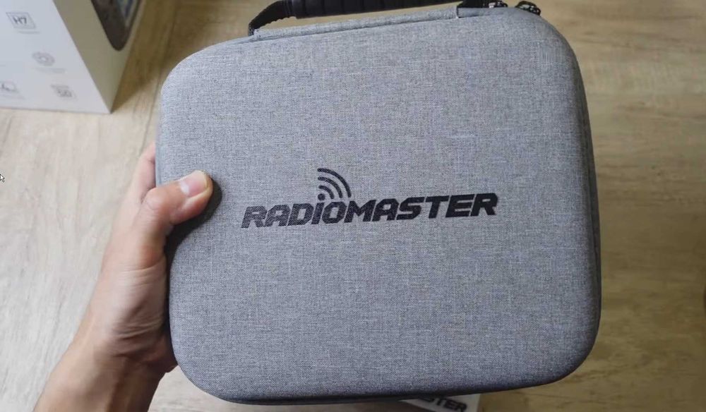 Radiomaster TX15 Сірий ERLS + Кейс фірмовий + 18650 акуми лівий газ