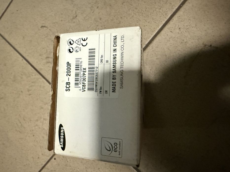 Kamera analogiwa przrmyslowa typu BOX – model Samsung SCB-2000