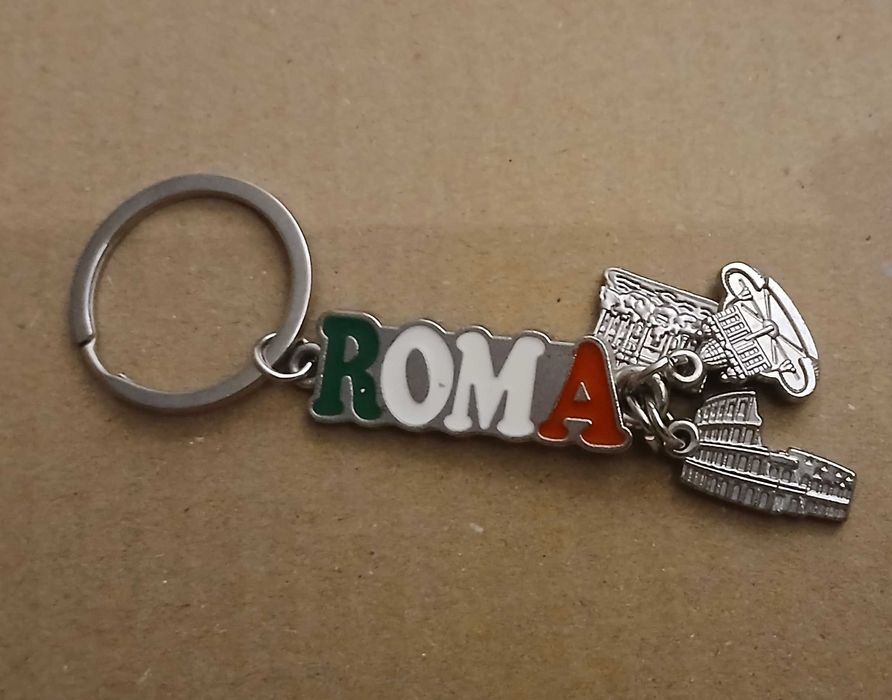 Breloczek z napisem Roma Rzym