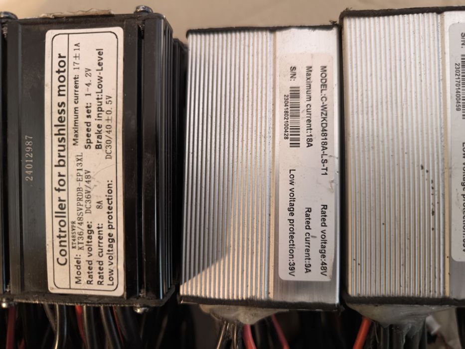 Контроллер для электровелосипеда 36-48 В