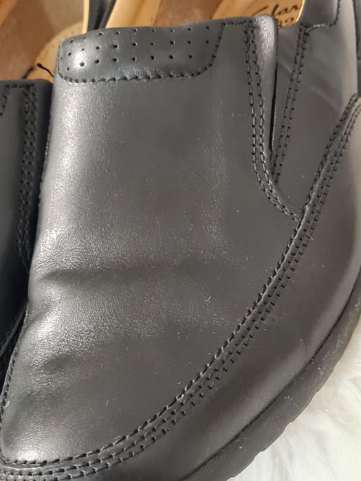 Półbuty skórzane męskie Clarks