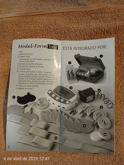 Eletroestimulador TENS  e E.M.S