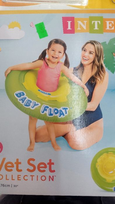 Intex nadmuchiwane siedzenie kółko fotelik