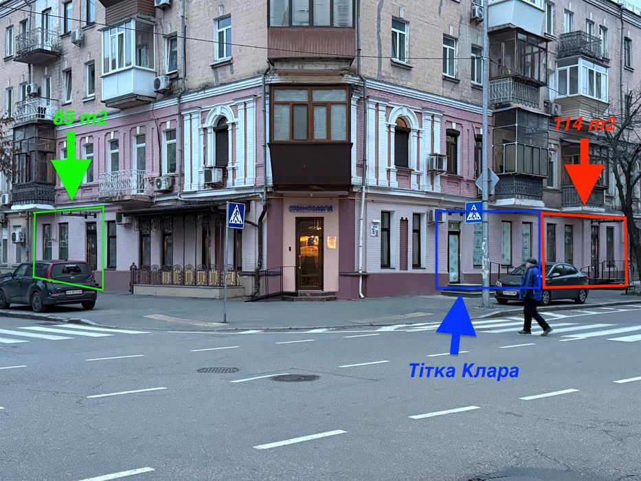 Продаж Фасад 85 м2 Поділ вул Волошська