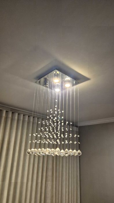 Candeeiro Teto em Cristais