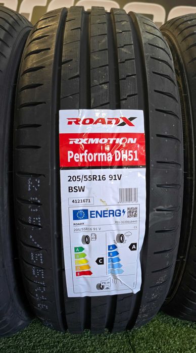 Nowe opony letnie RoadX - Rxmotion Performa DH51 - 205/55/R16