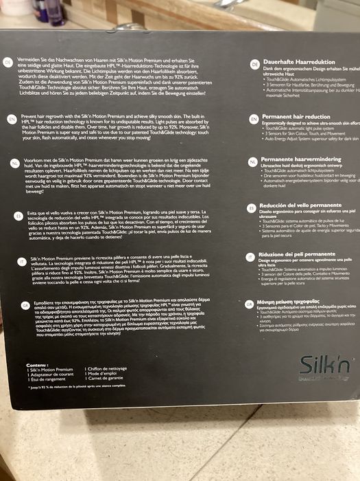 Depilador Silk'n Luz Pulsada Motion Premium