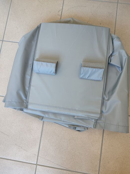 Wisząca półka Skubb 6 przegród ciemnoszary Ikea 2 sztuki