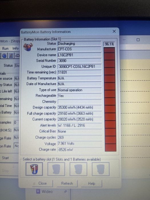 Laptop Lenovo 14IIL05 i3 10GEN / DDR4/ SSD 256 / Win 11