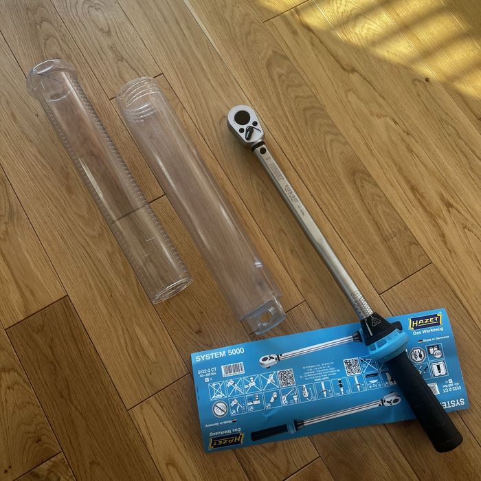 Ключ динамометрический 40- 200 Nm 1/2" 5122-2CT Hazet