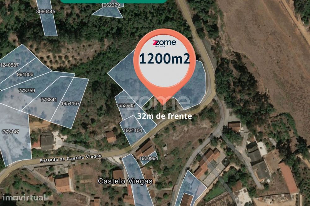Terreno| 2 Moradias 2pisos ou 1Terrea| Castelo Viegas | Coimbra