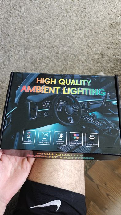 zestaw oświetlenia  LED High Quality Ambient Lighting do samochodu