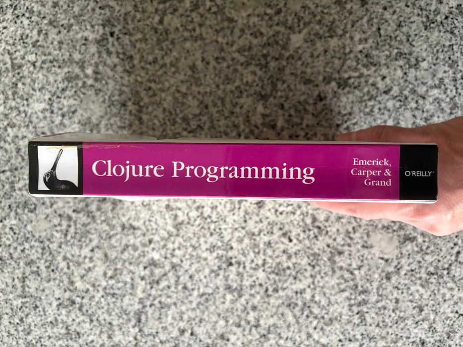 Clojure Programming (Chas Emerick, Brian Carper e Christophe Grand), O'Reilly, muito bom estado