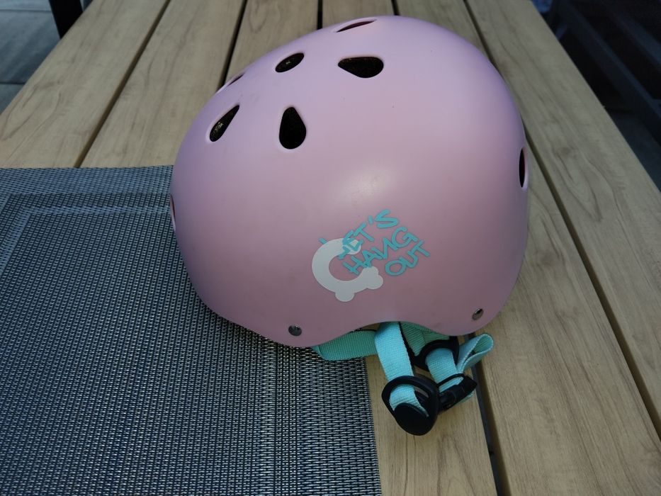 Kask dziecięcy różowy