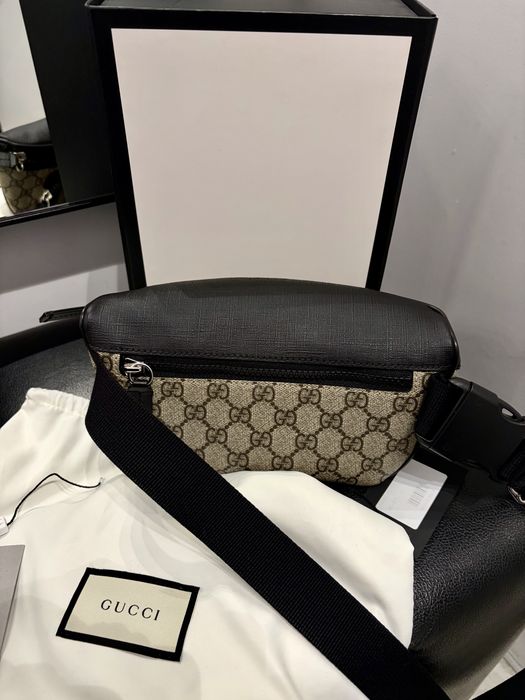 Gucci Nerka Belt Bag Men Monogram Nowa