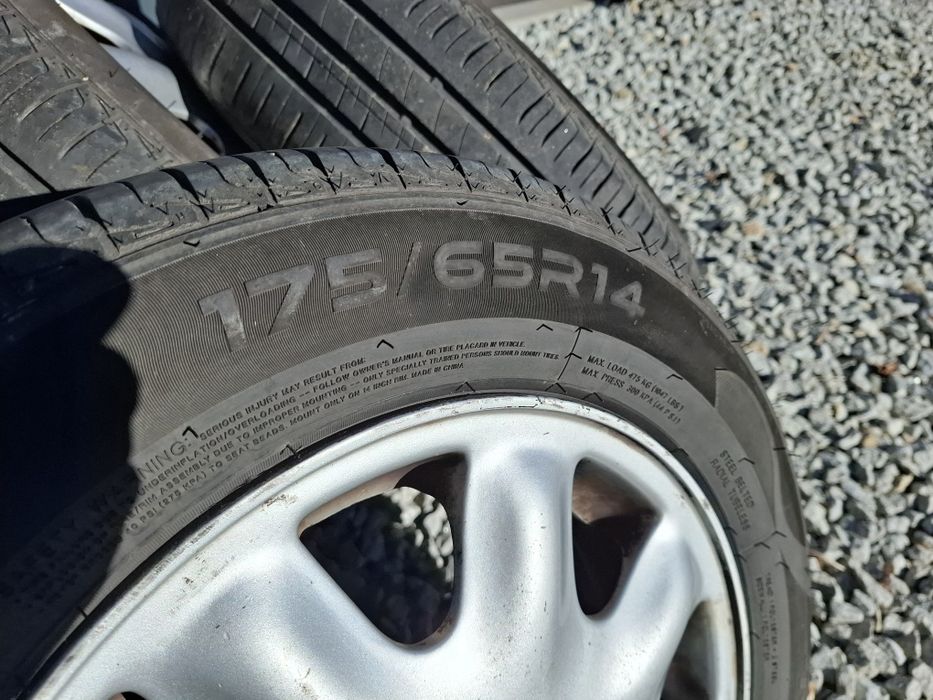 Kola na alufelgach Opel Corsa C 175/65/14