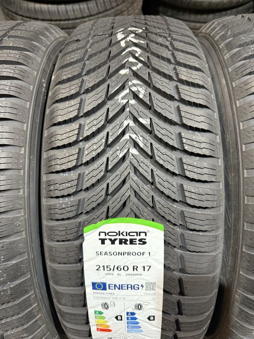 Nowe opony wielosezonowe 215/60/17 Nokian Season Proof 1 4szt 2024r