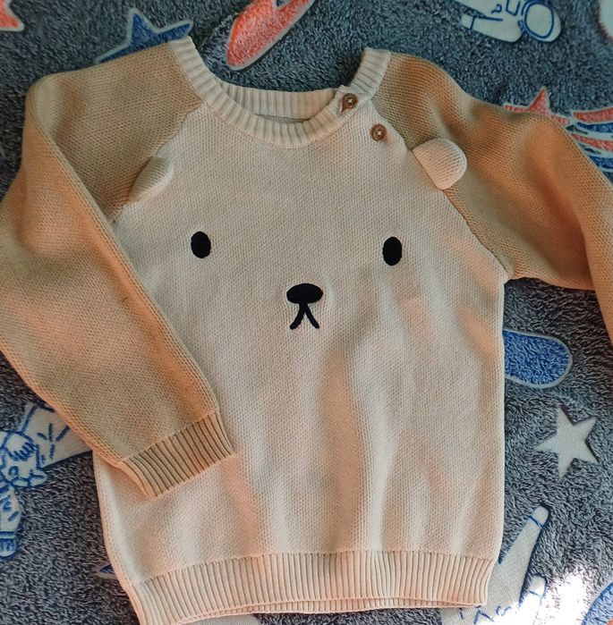 Sweterek dziecięcy misio r.98/104
Fox &,bunny