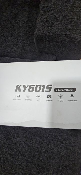 Drone RC FPV dobrável KY601S, sem cabeça, câmara HD,