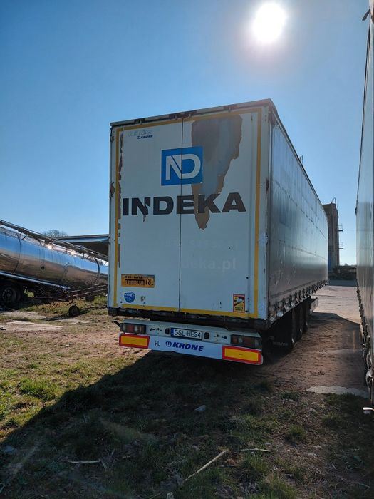 Naczepa firanka krone