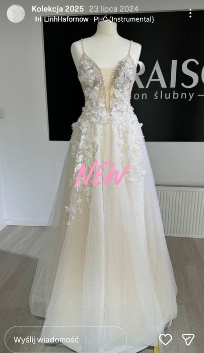 Suknia ślubna ivory