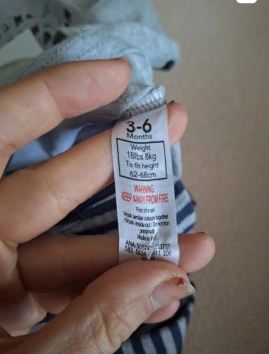 Chłopięcy komplet z długim rękawem