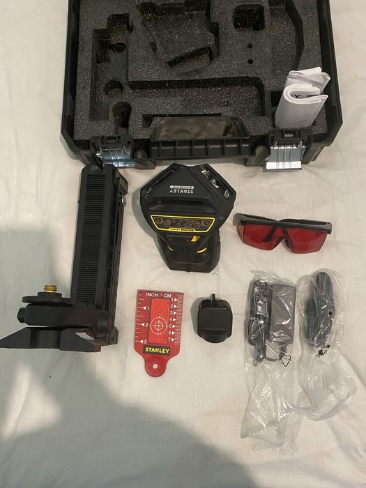 Stanley fatmax ZESTAW laser krzyżowy
