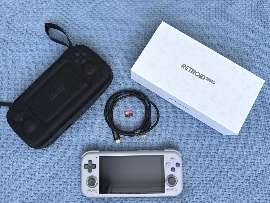 Retroid Pocket 4 Pro (8+128Gb) + 256Sandisk SD + фірмовий чохол