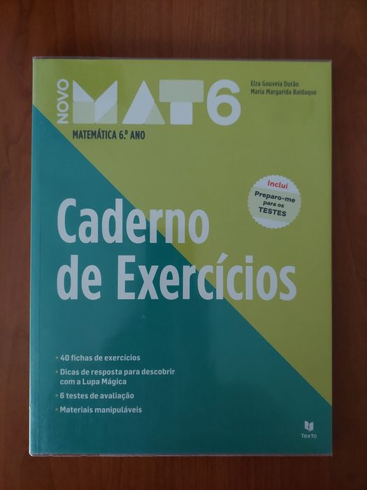 Livro de fichas/Caderno de Atividades 6 ano Matemática