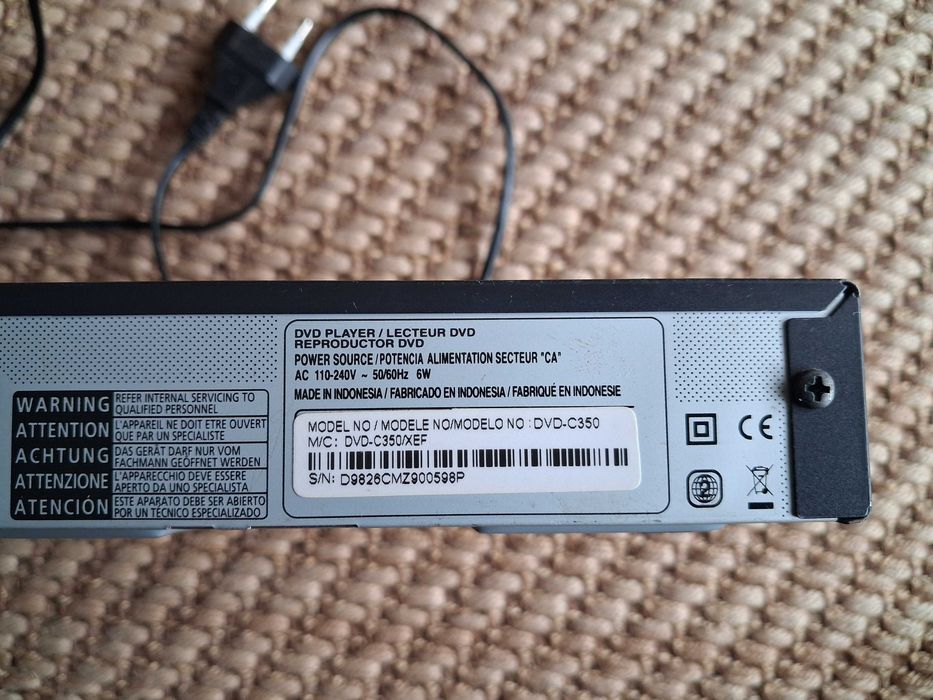 Leitor de DVD Samsung