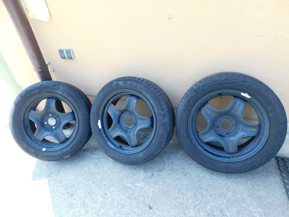 Kola Felgi Stalowe 16 Z Oponami Renault Clio V Komplet 3 Sztuki