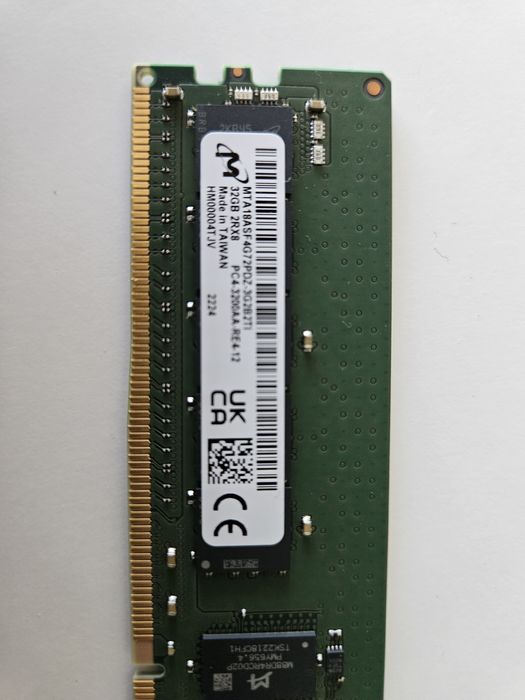 RAM 128GB (4x32GB)DDR4 3200MHz ECC