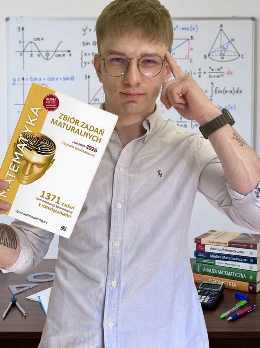 Korepetycje z matematyki z dojazdem | Matematyk po AGH | Przygotowanie do matury w grupie znajomych.