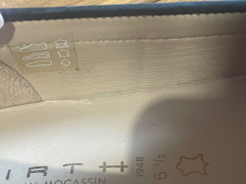 Женские мокасины Geox из натуральной замши