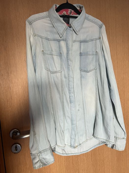 Camisa Bershka 100% algodão