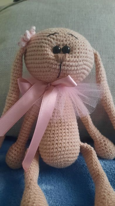 Miś robiony na szydełku amigurumi